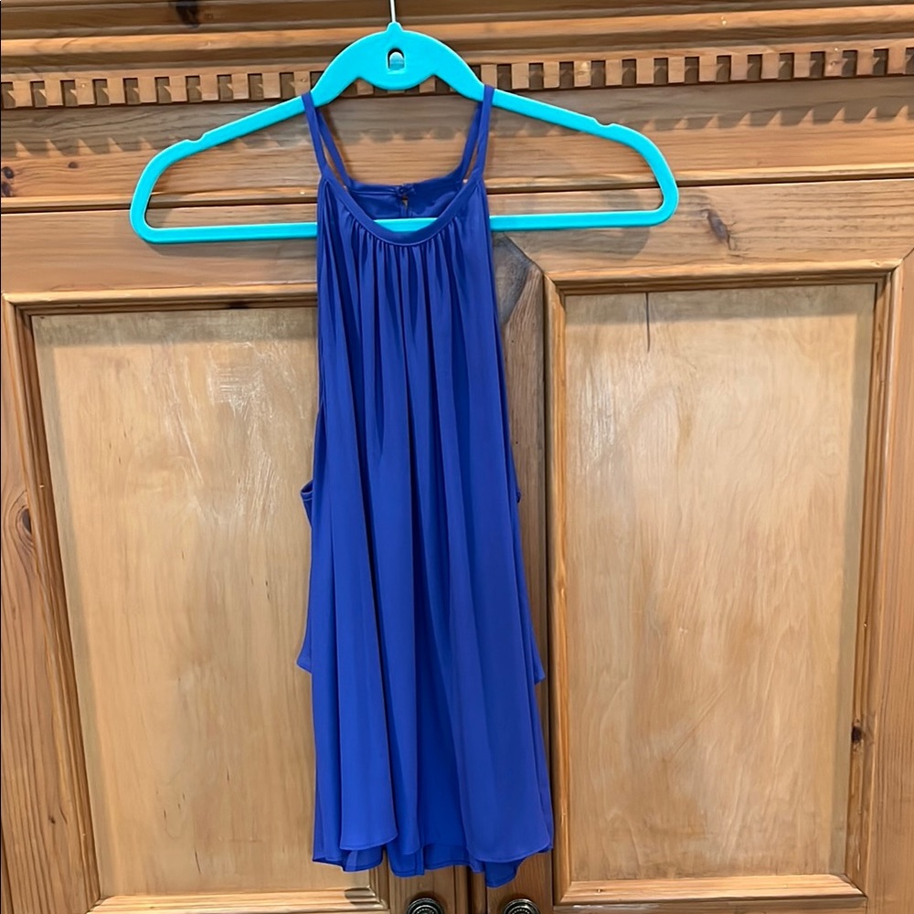 Vibrant Blue Sleeveless Top